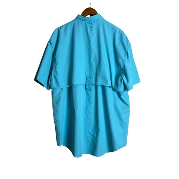 Reel legends light blue fishing shirt. Size xl - Picture 6 of 6